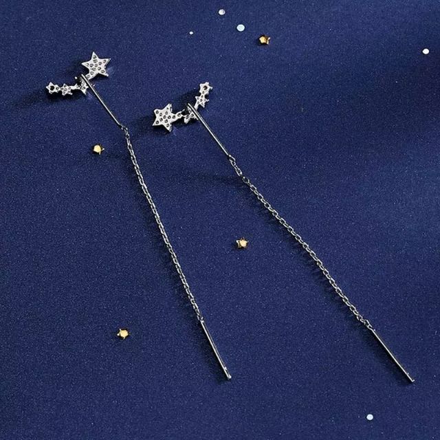 ต่างหู ห้อยโซ่ กลุ่มดาว • Stars Chain Earring Cuff
