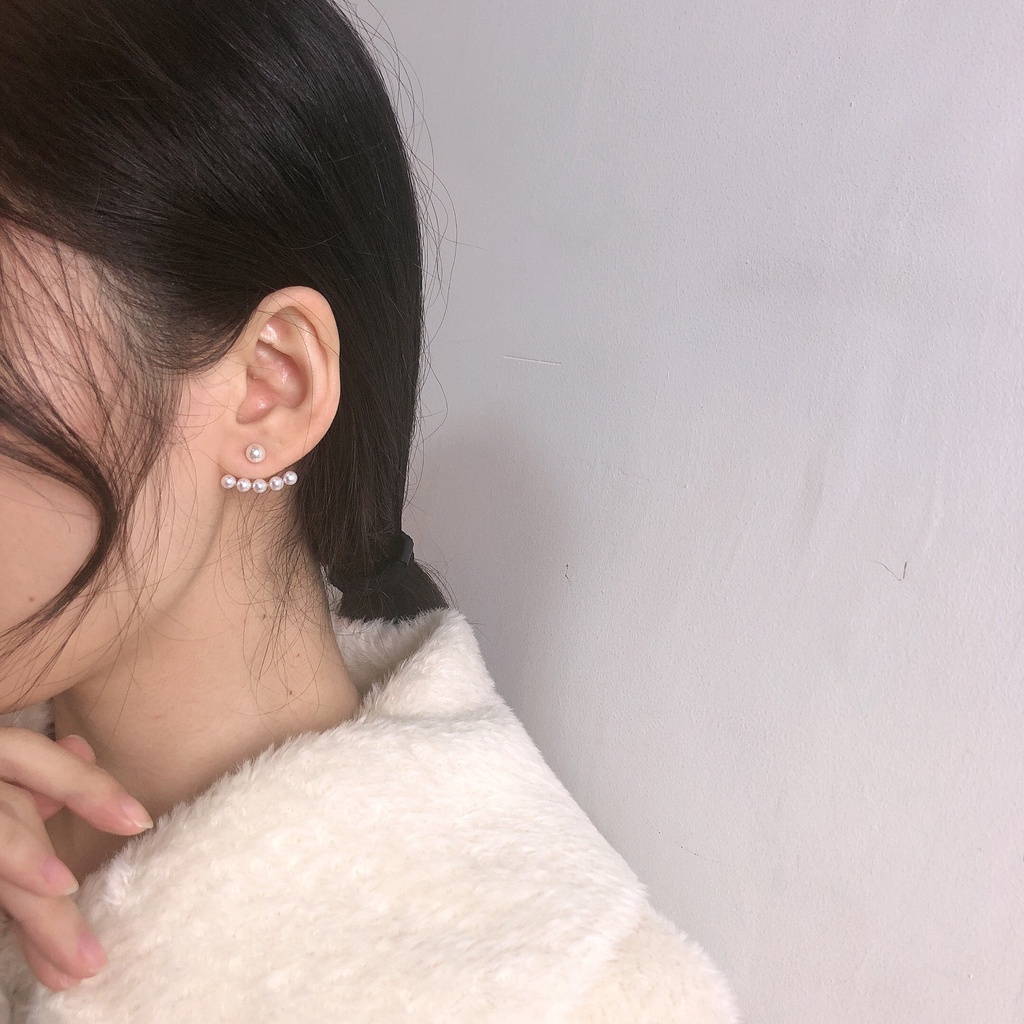 ต่างหูมุกแฟชั่นสไตล์เกาหลี