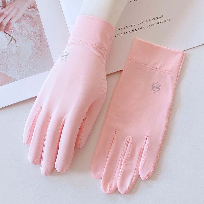 ถุงมือตกปลา ผ้าเรยอน กันแดด แฟชั่นฤดูร้อน สําหรับผู้หญิง