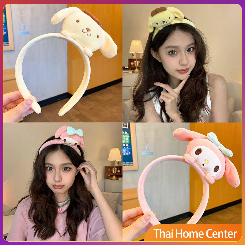 ที่คาดผม ลายการ์ตูน Cinnamon Dog น่ารัก สไตล์ญี่ปุ่น สมัย สินค้าแฟชั่น Head Bands