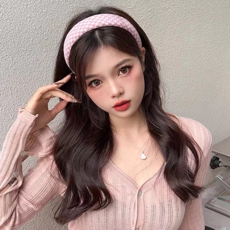 ที่คาดผม สีชมพูน่ารัก สําหรับนักเรียนหญิง
