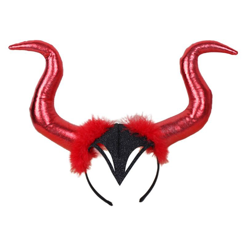 ที่คาดศีรษะคอสเพลย์แม่มด Evil Queen Glitter สําหรับแต่งคอสเพลย์ฮาโลวีน