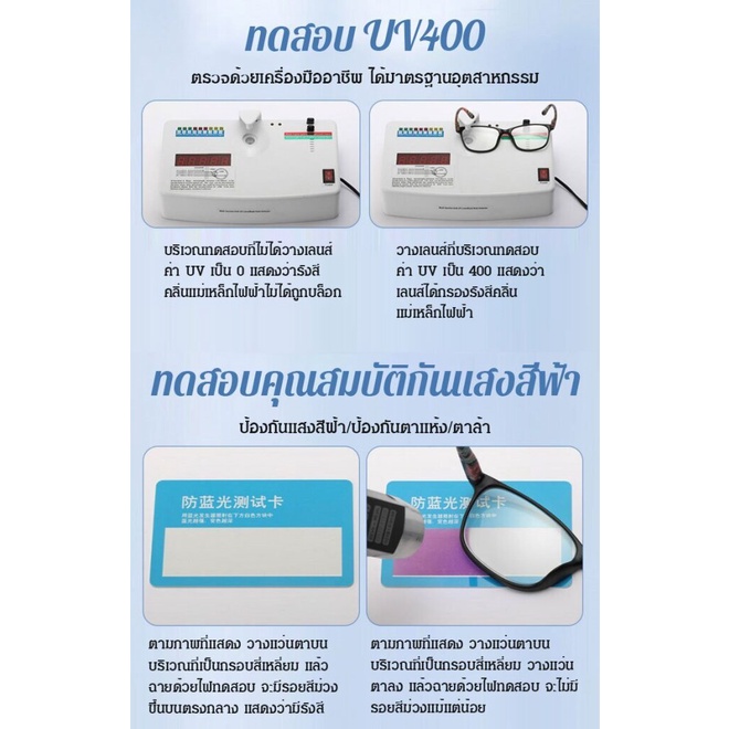 (นำเข้าจากญี่ปุ่น) แว่นสายตายาวพิมพ์ลายกันแสงสีฟ้า ความคมชัดสูง GeeGobuy
