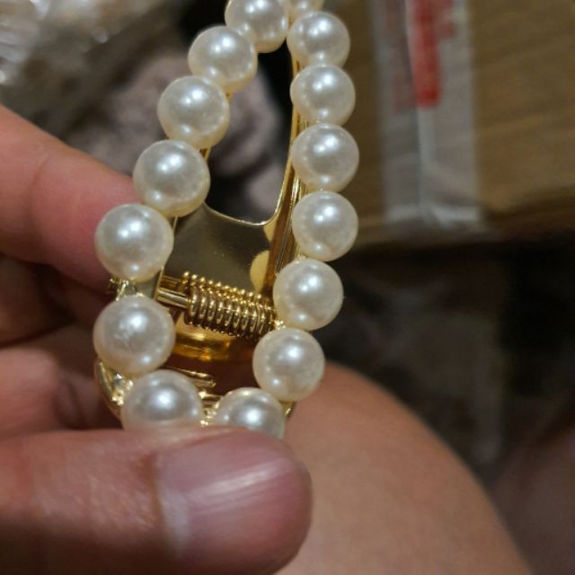 พร้อมส่ง กิ๊บฮาราจุกุ กิ๊บประดับผม กิ๊บปากเป็ดมุก