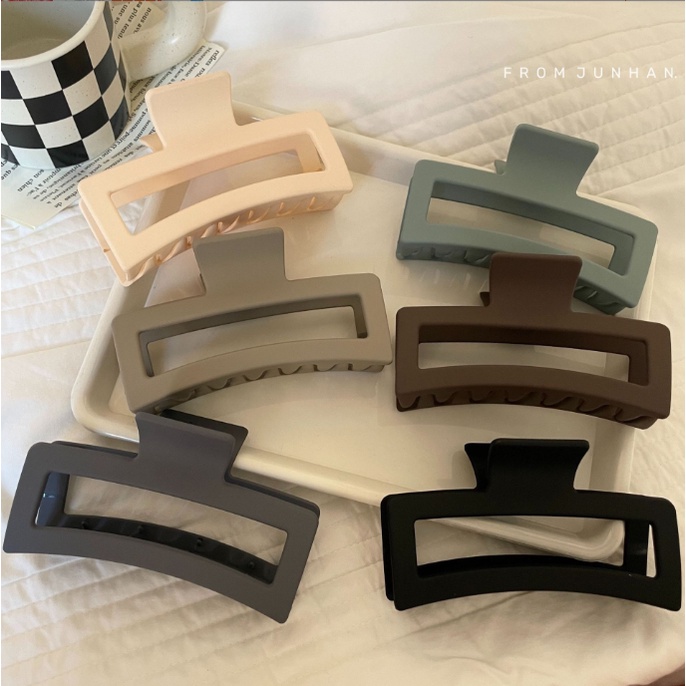 [พร้อมส่งจากไทย] กิ๊บติดผม ทรงสี่เหลี่ยม  สไตล์เกาหลี สําหรับผู้หญิง A028
