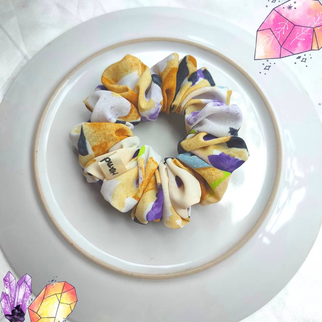 ยางรัดผม Sunny Scrunchies ยางรัดผมโดนัท nature collection  ไม่กินผม ไม่ตึงเกินไป พร้อมส่ง