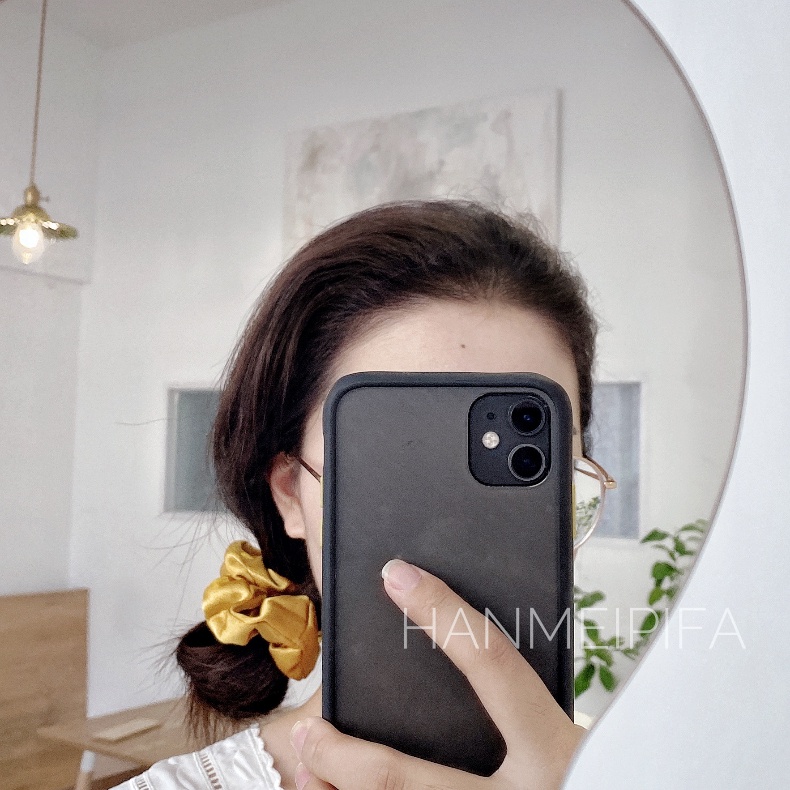 ยางรัดผม ผ้าซาติน ขนาดใหญ่ เครื่องประดับ สําหรับผู้หญิง