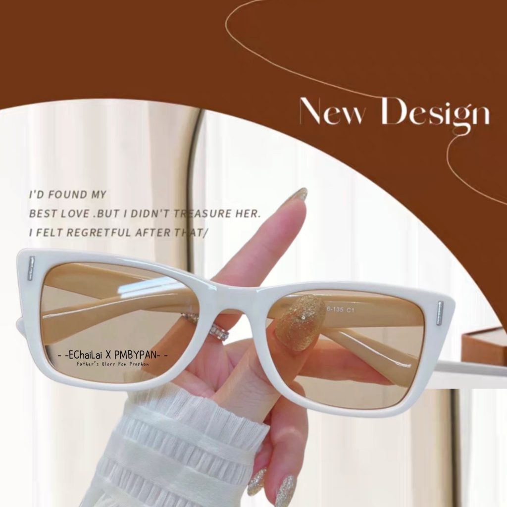 รุ่นDro373 รวมสีมินิมอล GM Brand Sunglasses Retro Black Eyewear มินิมอล แว่นกันแดดUv400 แฟชั่น