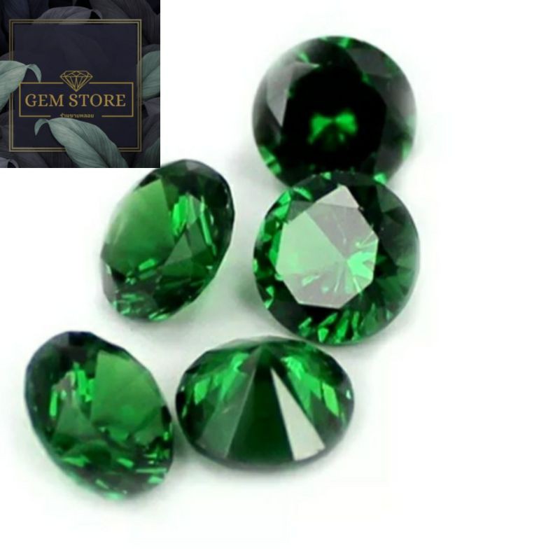 ร้านขายพลอย!!เพชรรัสเซียสีCZ Size 1.75mm เกรดสวยเลี่ยมเพชร 50เม็ด cubic zirconia size 1.75mm EXCELLENT GRADE DIAMOND CUT