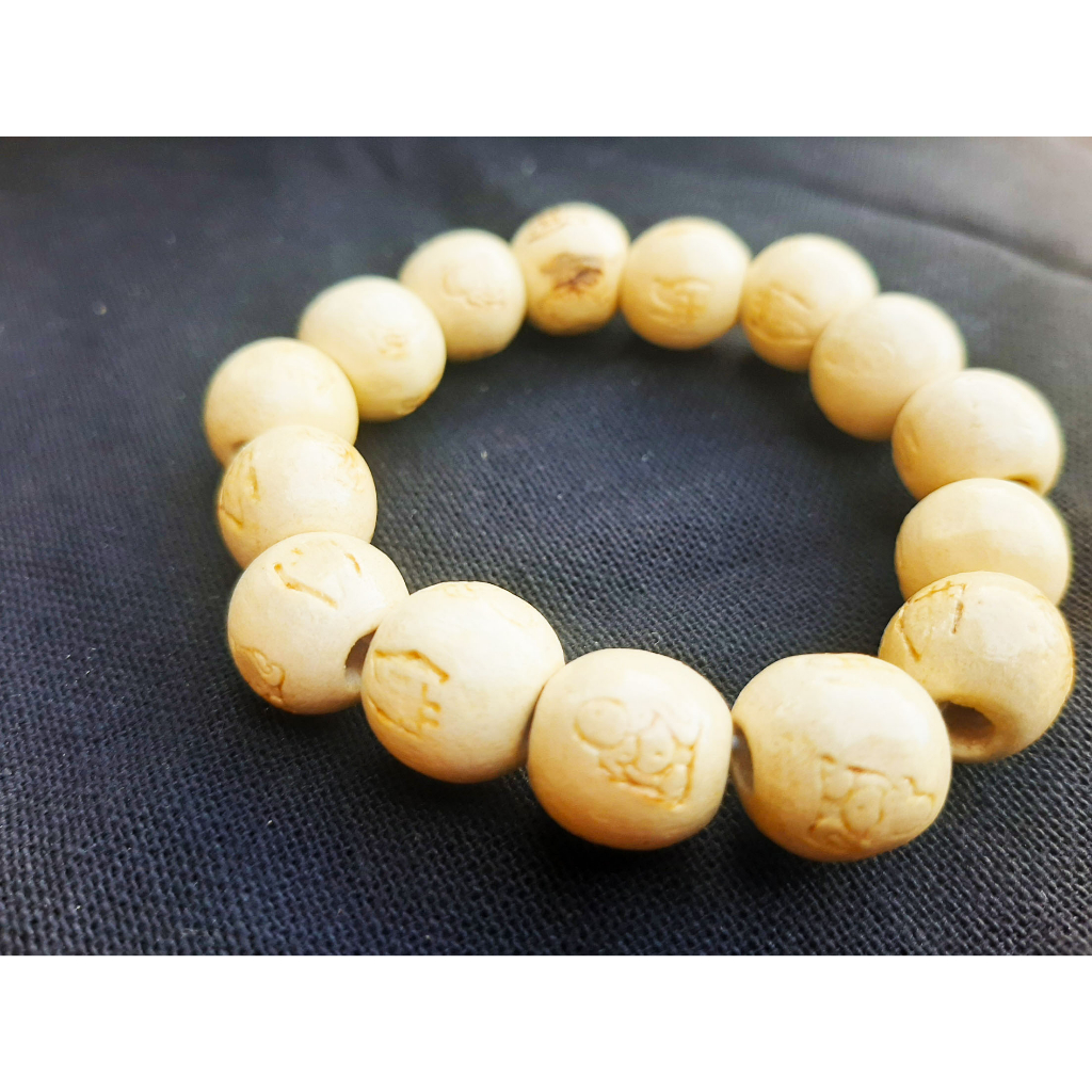 ลูกประคำไม้ข้อมือสายข้อมือลูกประคำไม้สร้อยข้อมือเหมาะใช้นับสมาธิ