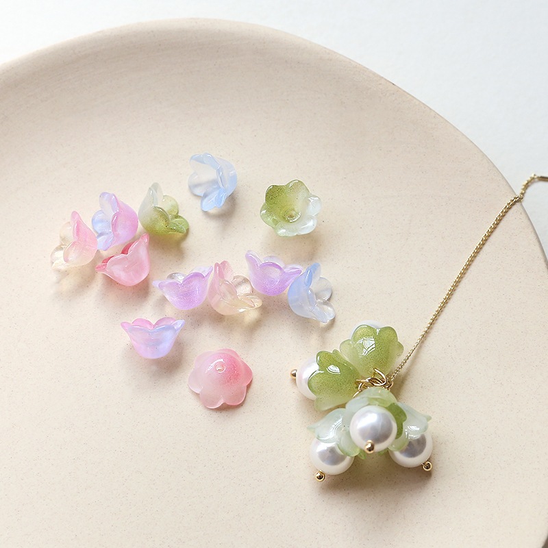 ลูกปัดแก้ว รูปดาวห้าแฉก สีทอง สําหรับทําเครื่องประดับ แฮนด์เมด Diy จํานวน 20 ชิ้น