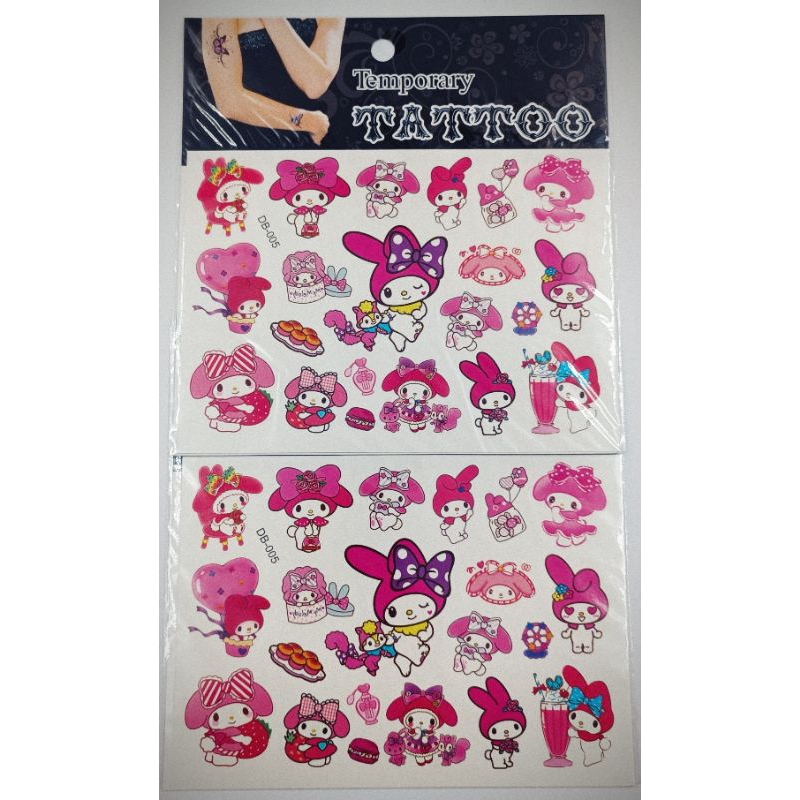 สติ๊กเกอร์รอยสัก แทททู Tattoo Sticker รอยสักชั่วคราว