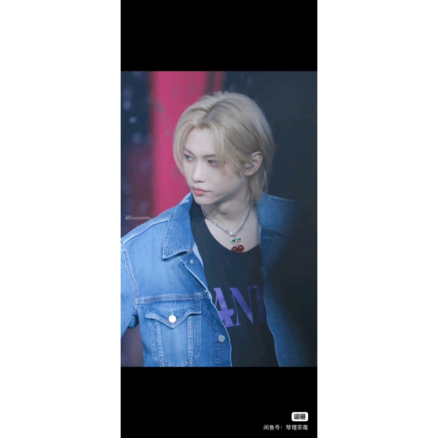 สร้อยคอโซ่ จี้รูปเชอร์รี่ แบบเรียบง่าย สําหรับเด็กผู้ชาย