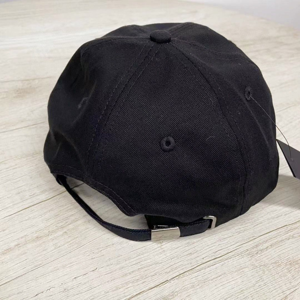 หมวกเบสบอล Y3 Y-3 Yohji Yamamoto สามารถปรับได้ สีขาว สําหรับผู้ชาย และผู้หญิง