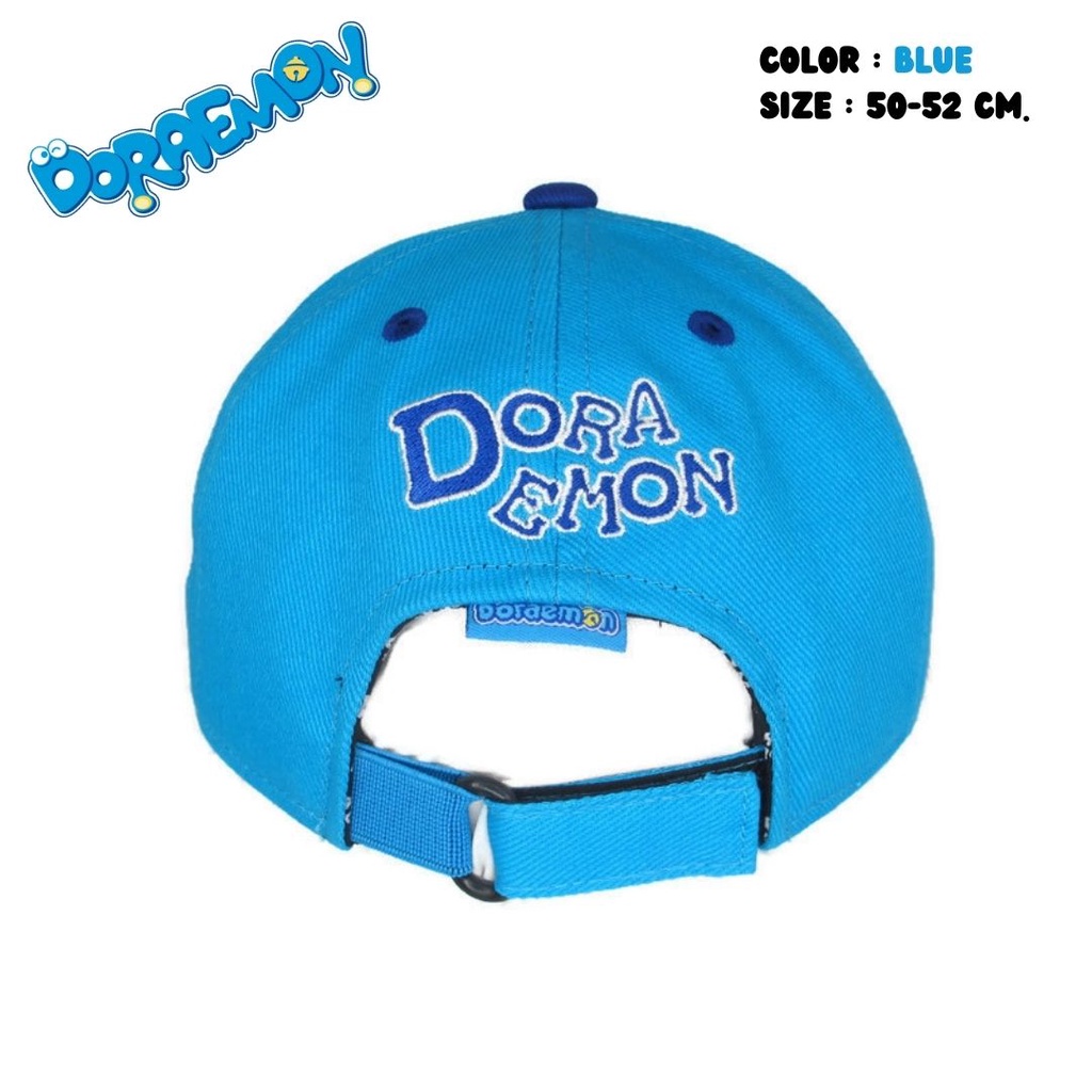หมวกแก๊ป Doraemon character HIP-HOP CAP SIZE 50-52 CM. (No. DM-117)