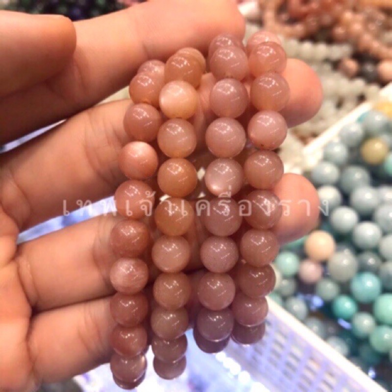 หินแท้ ซันสโตน แพ็ค10-20เม็ด 8&10มิล #Sale #หินแท้ #เกรดอย่างดี #ขายปลีกราคาส่ง