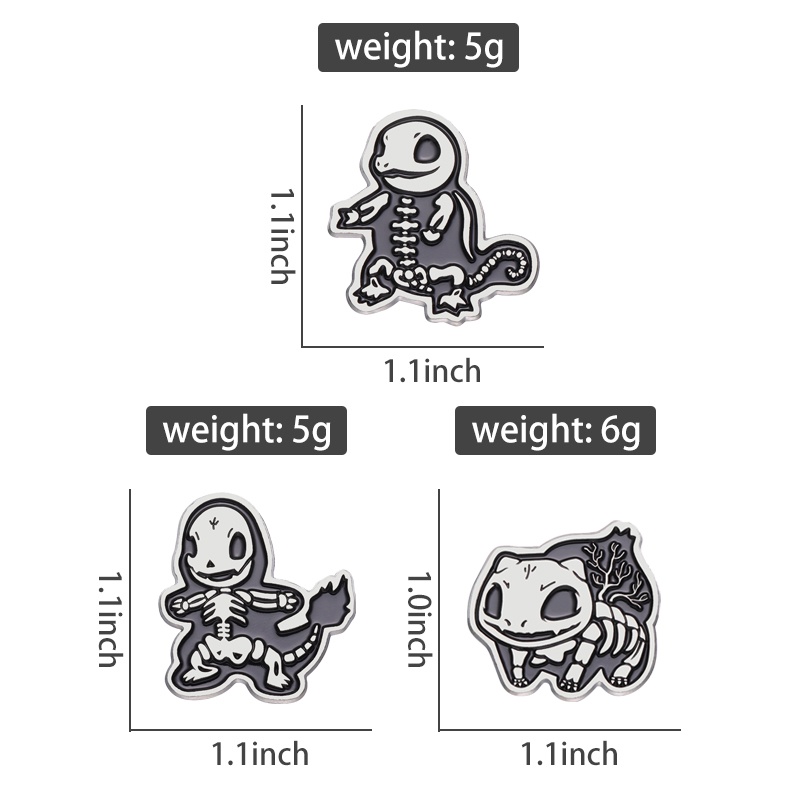 เข็มกลัด โลหะผสม รูปเกมอนิเมะ Arcade Enamel อุปกรณ์เสริม สําหรับเพื่อน 2 3 ชิ้น ต่อชุด
