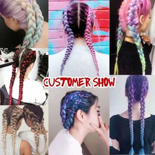 เฉพาะจุด วิกผม ไฮไลท์สี เกาหลี สีที่กำลังมาแรง ไฮไลท์สี เนื้อเบา ombré