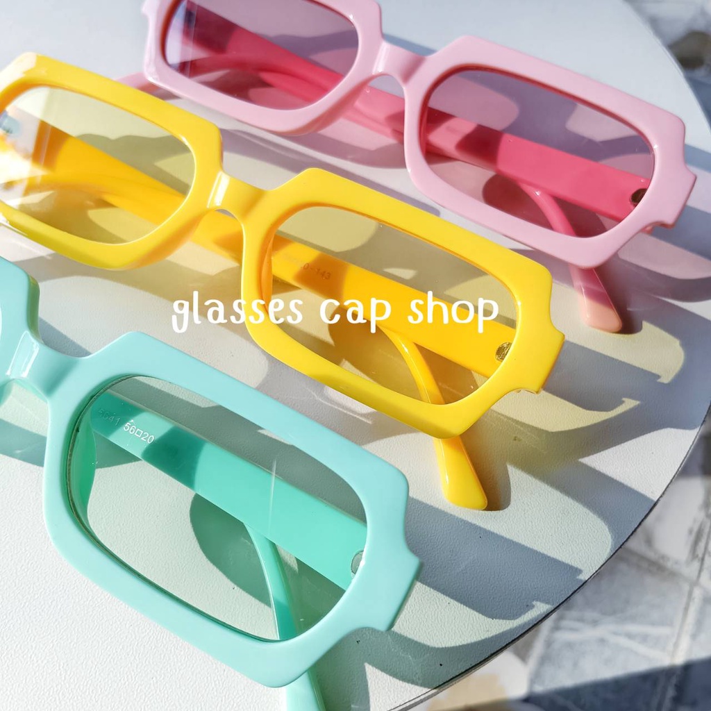 แว่นตาแฟชั่น แว่นตากันแดด New- Color Candy งานเกรดพรีเมี่ยม [มีสินค้าพร้อมส่งในไทย]
