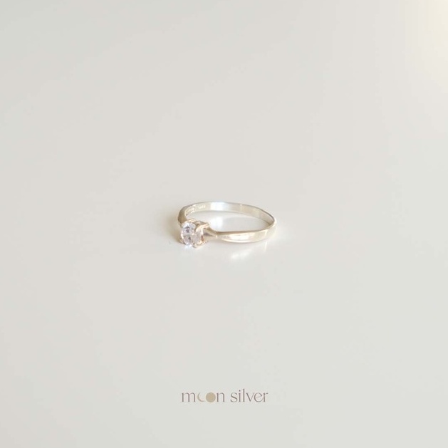 แหวนเงินแท้ 925 รุ่น Ribbon ฝังเพชร CZ เกรด AAA (ถ้าไม่มีไซส์ กดไซส์ใกล้เคียงแล้ว Note แจ้งได้เลยครับ)