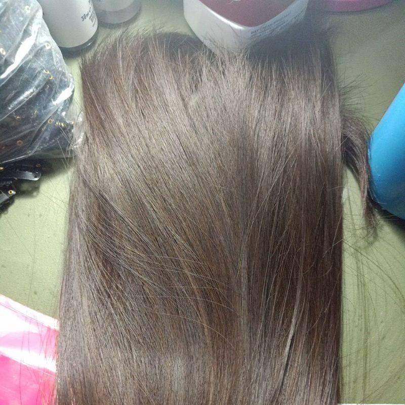 แฮร์พีชตรงยาว 60cm. หนาสุด 200g. จัดส่งเร็วมากคะ
