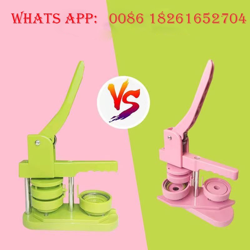ใหม่ เครื่องทําป้ายปุ่มกด ขนาด 25 มม. 32 มม. 37 มม. 44 มม. 58 มม. สําหรับทํากระดุม DIY