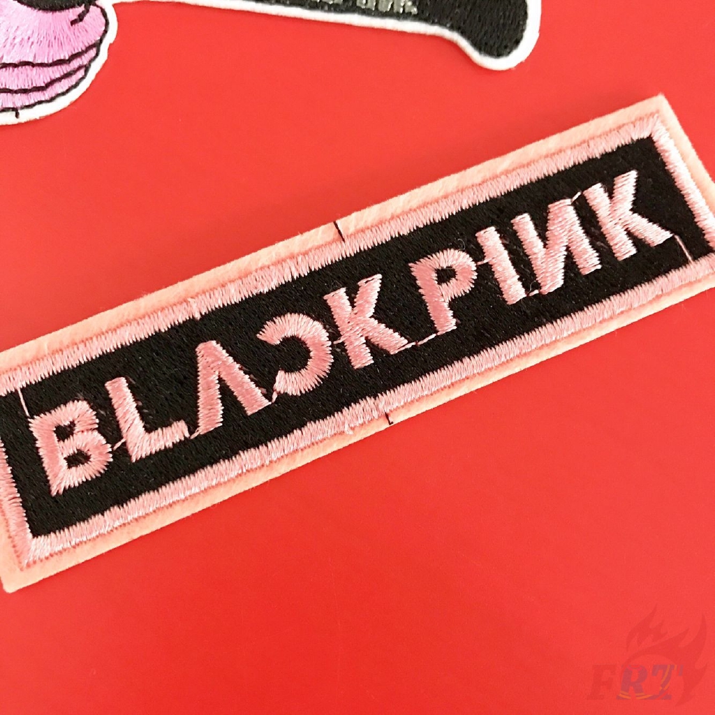 ☸ Blackpink ตัวรีดติดเสื้อ ☸ แผ่นแพทช์รีดร้อน รูปศิลปินเกาหลี Diy สําหรับเย็บติดเสื้อผ้า 1 ชิ้น