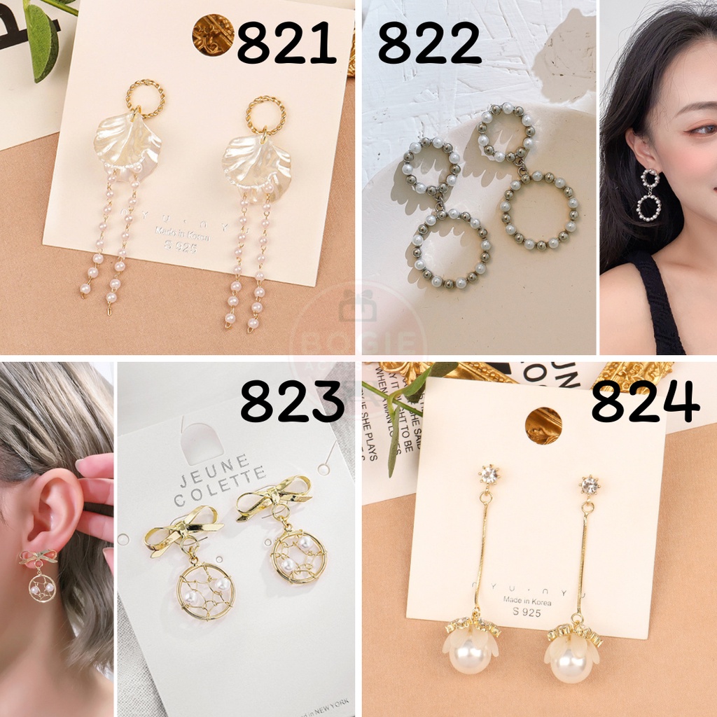 ♥ส่งด่วน♥ ต่างหูหนีบ ตุ้มหูหนีบ แฟชั่น ออกงาน