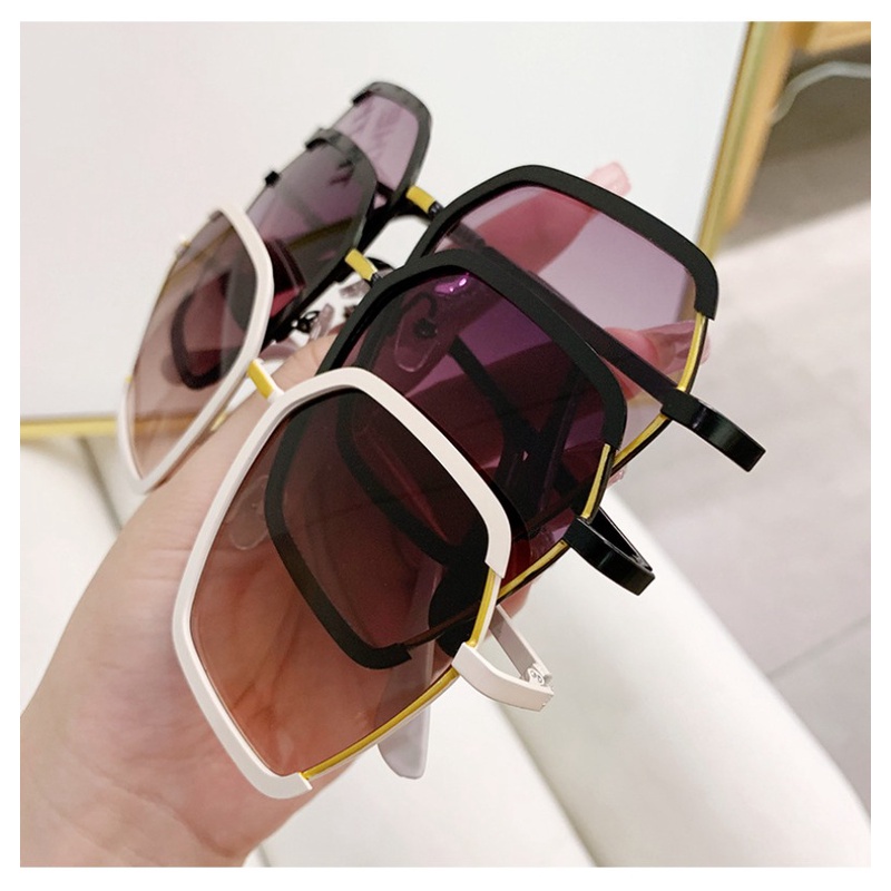 【พร้อมส่ง】COD (San9) แว่นตากันแดด โลหะ ป้องกันรังสียูวี แฟชั่นสไตล์เกาหลี สําหรับผู้หญิง 2023