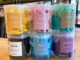ยางรัดผมผ้ายืด สีพื้น สําหรับผู้หญิง 50 ชิ้น / กล่อง