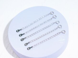 สายต่อสร้อยเงินแท้92.5% ความยาว 5 cm (สี Silver)