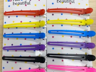 กิ๊ฟปากเป็ด 12 ชิ้น คละสี