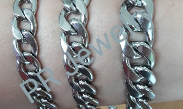 สร้อยคอ (ตัดสร้อยข้อมือได้) สแตนเลสแท้ !! งานเส้นใหญ่ !! เข้าใหม่ !!