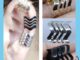 ต่างหู ไม่ต้องเจาะหู ตุ้มหู จิว | CLP . 4W | Punk Rock Ear Clip Cuff Wrap Earrings No piercing | Flat Wave 4 layer - 1 ข้าง