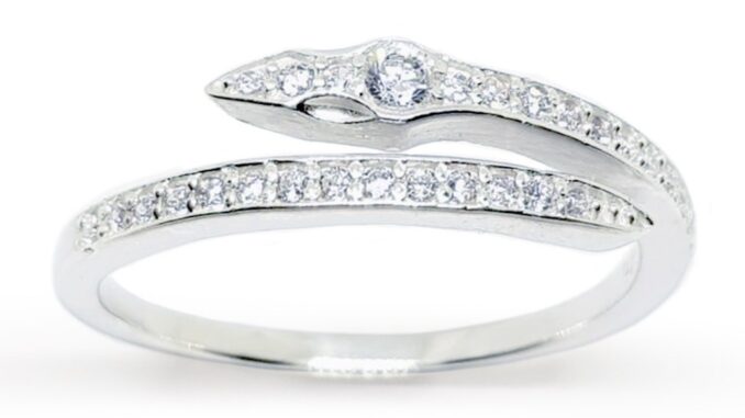 Memorine Jewelry แหวนเงินแท้ 925 ฝังเพชรสวิส(CZ) : ONLR385