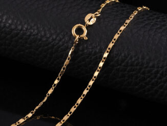 เครื่องประดับสร้อยคอโซ่ทองคํา 24 K สําหรับผู้หญิง