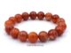 AGATE หินอาเกต โมรา สีส้ม ขนาด 10 มม. อาเกตไฟ สร้อยข้อมือหินแท้ by siamonlineshop