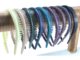 HVL ที่คาดผมพลาสติกหวีเสียบเงา 1 ชิ้น ชุด 2/2 สีตุ่น