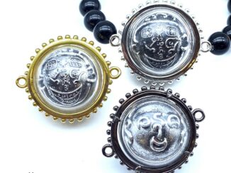 Leila Amulets ปรอทกรอ แก้วมณีโชติโฉลกล้ำ (พร้อมกำไลหินฟรีตามรูป)