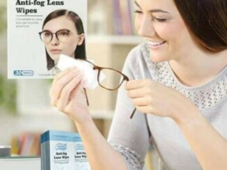 Supfine Anti fog lens Wipes ทิชชู่เช็ดแว่นกันละอองฝ้าที่เลนส์ แถม 2 แผ่น