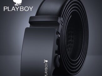 จัดส่งพัสดุ Playboy เข็มขัดของแท้ เข็มขัดคาดเข็มขัดบุรุษ