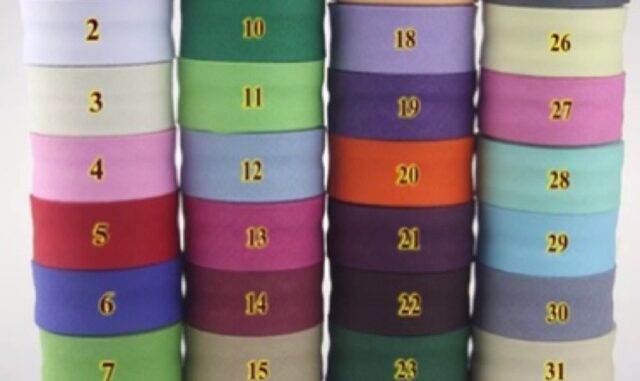 ผ้ากุ๊นโทเร ขนาด1 นิ้ว ม้วน72หลา ผ้ากุ๊นโทเร ขนาด1 นิ้ว ม้วน72หลา