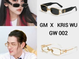 Gw 002 03 - Gm แว่นกันแดดทรงสี่เหลี่ยมโลหะสีทองคุณภาพสูง