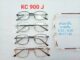 แว่นสายตายสั์น แว่นตากรอบโลหะ ขาสปริง น้ำหนักเบา  ใส่สบาย N.900J   -0.50/-2.75