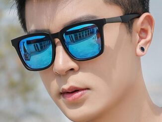 แว่นตากันแดดแฟชั่น สไตล์คลาสสิก พร้อมเลนส์ปรอท สำหรับผู้ชาย ใช้ในการขับรถ