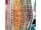 โซ่อลูมิเนียม 8 มิล สีเงิน สีทอง สีเหลืองปัด สีนิกเกิ้ลดำ ราคาต่อเมตร โซ่ diy โซ่แขวนป้าย