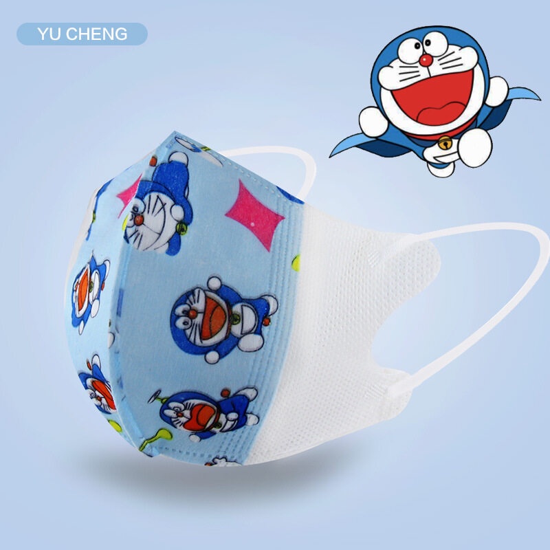 10 ชิ้น KF94 KN95 Kids Mask หน้ากากอนามัยแบบใช้แล้วทิ้ง 0-3 ปี อายุ 3-16 ปี หน้ากากสามมิติสำหรับเด็ก