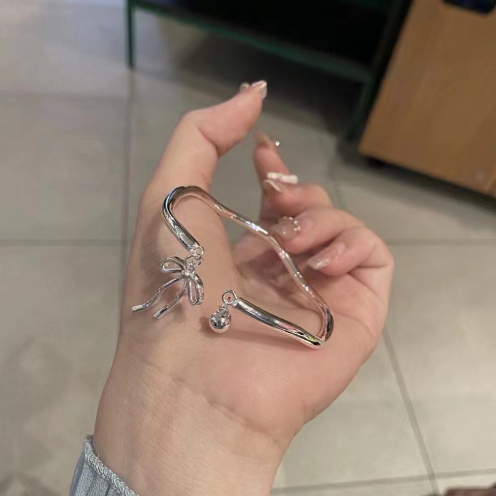 A HELLO GIRL สร้อยข้อมือ ประดับโบว์ อเนกประสงค์ สําหรับผู้หญิง