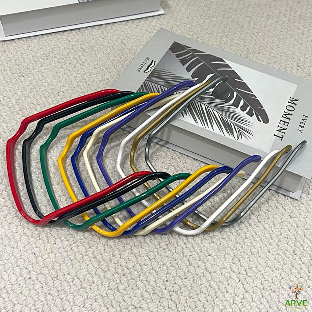 ARVE ที่คาดผม แบบหนา สี่เหลี่ยมจัตุรัส มองไม่เห็น สําหรับผู้หญิง ผู้ชาย  headband