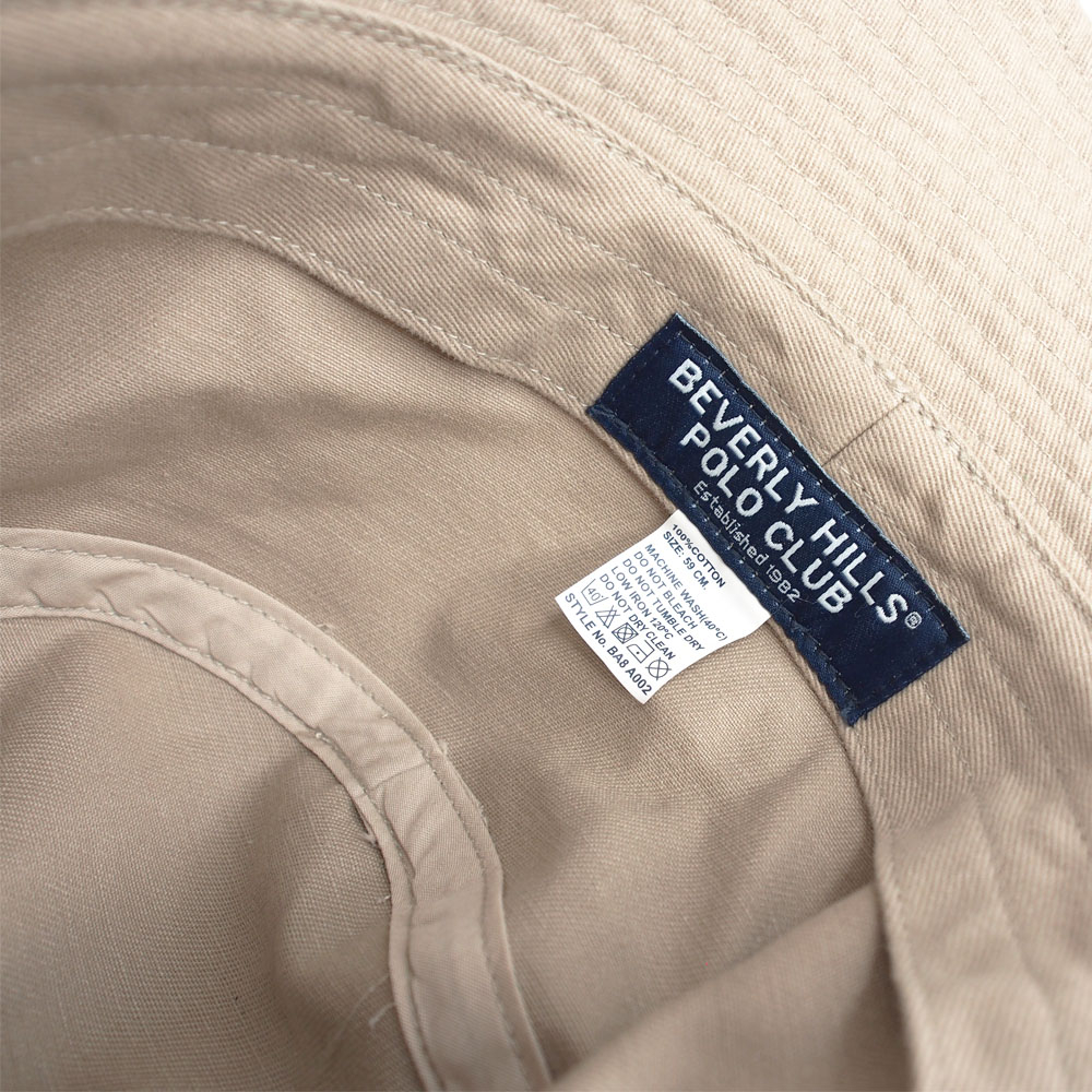 BEVERLY HILLS POLO CLUB  NEW ARRIVAL!! หมวก Bucket รุ่น BA8A002 หมวกบักเก็ตทรงสวย